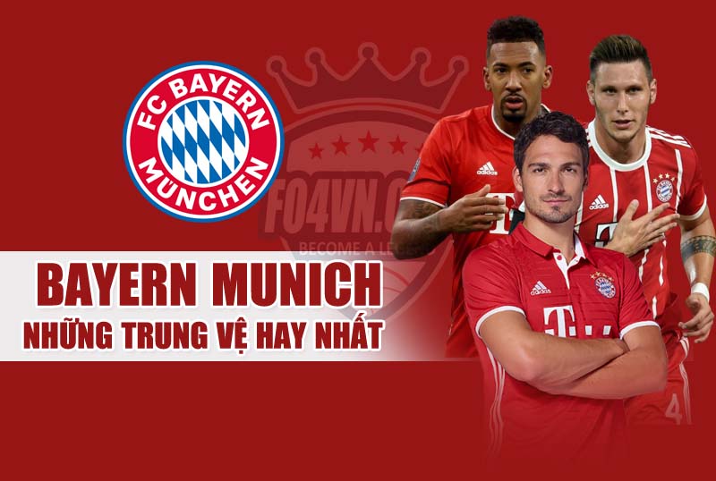 Những trung vệ hay nhất dành cho team Bayern Munich