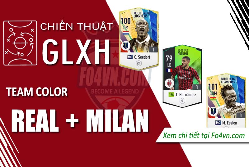 GLXH thách đấu với team Real kết hợp AC Milan