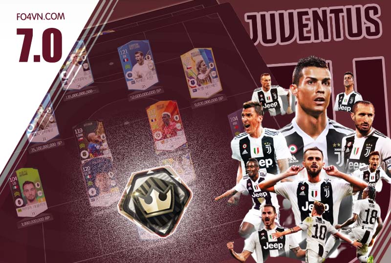 [ 7.0 ] Team Juventus rank siêu sao - P.2