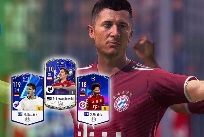 Những cầu thủ chất lượng dành cho team Bayern Munich với gameplay 8.0