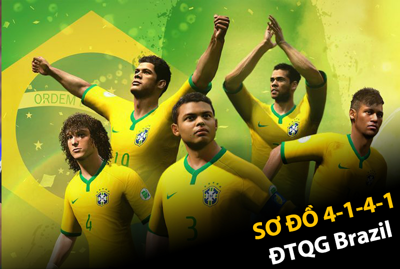 Chiến thuật FC Online : 4-1-4-1 chuẩn meta của team color Brazil