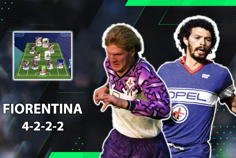 Đội hình chất FC Online : Leo rank với đội hình 4-2-2-2 Fiorentina