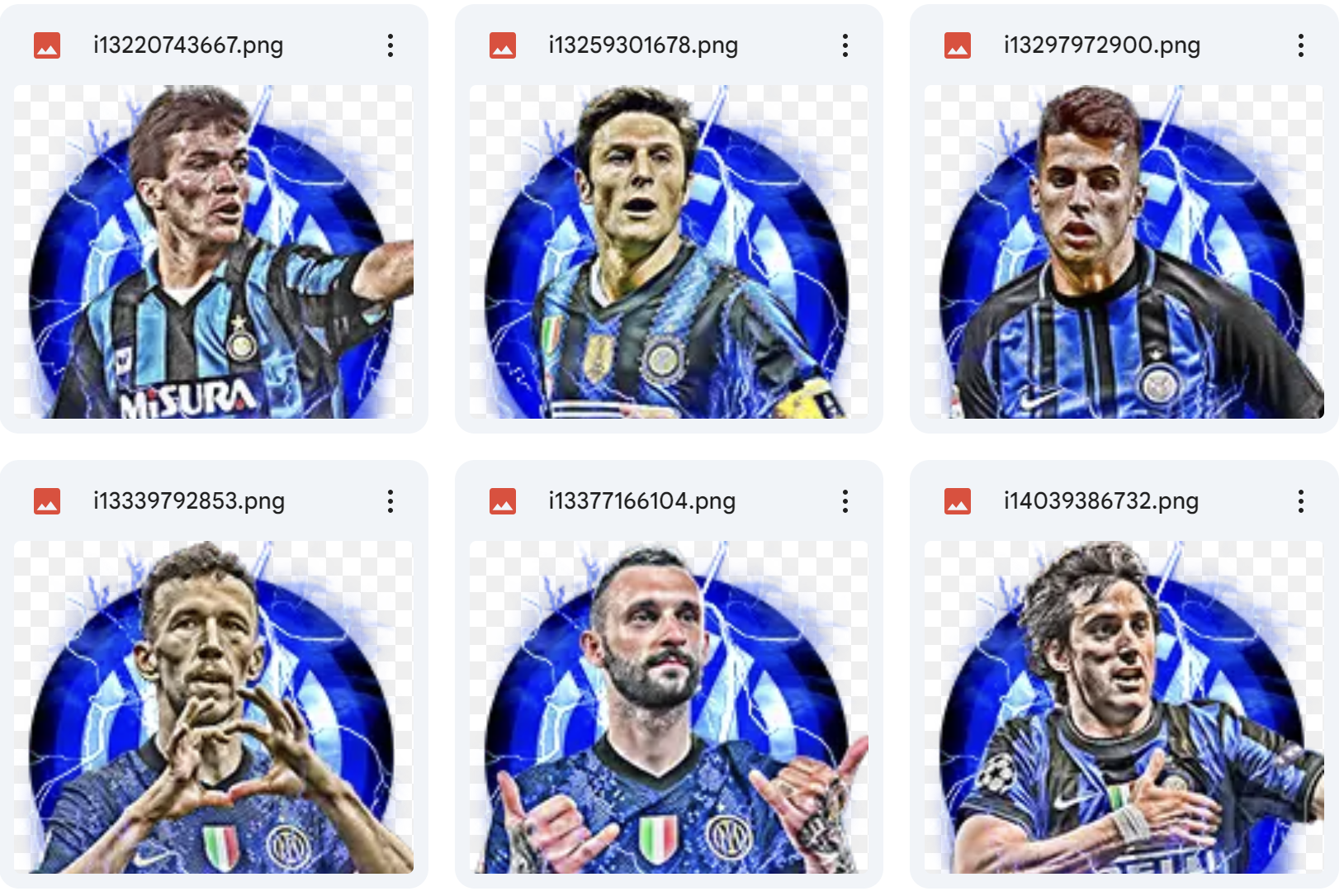 Miniface Fo4 team Inter Milan cực chất với đội hình All Star