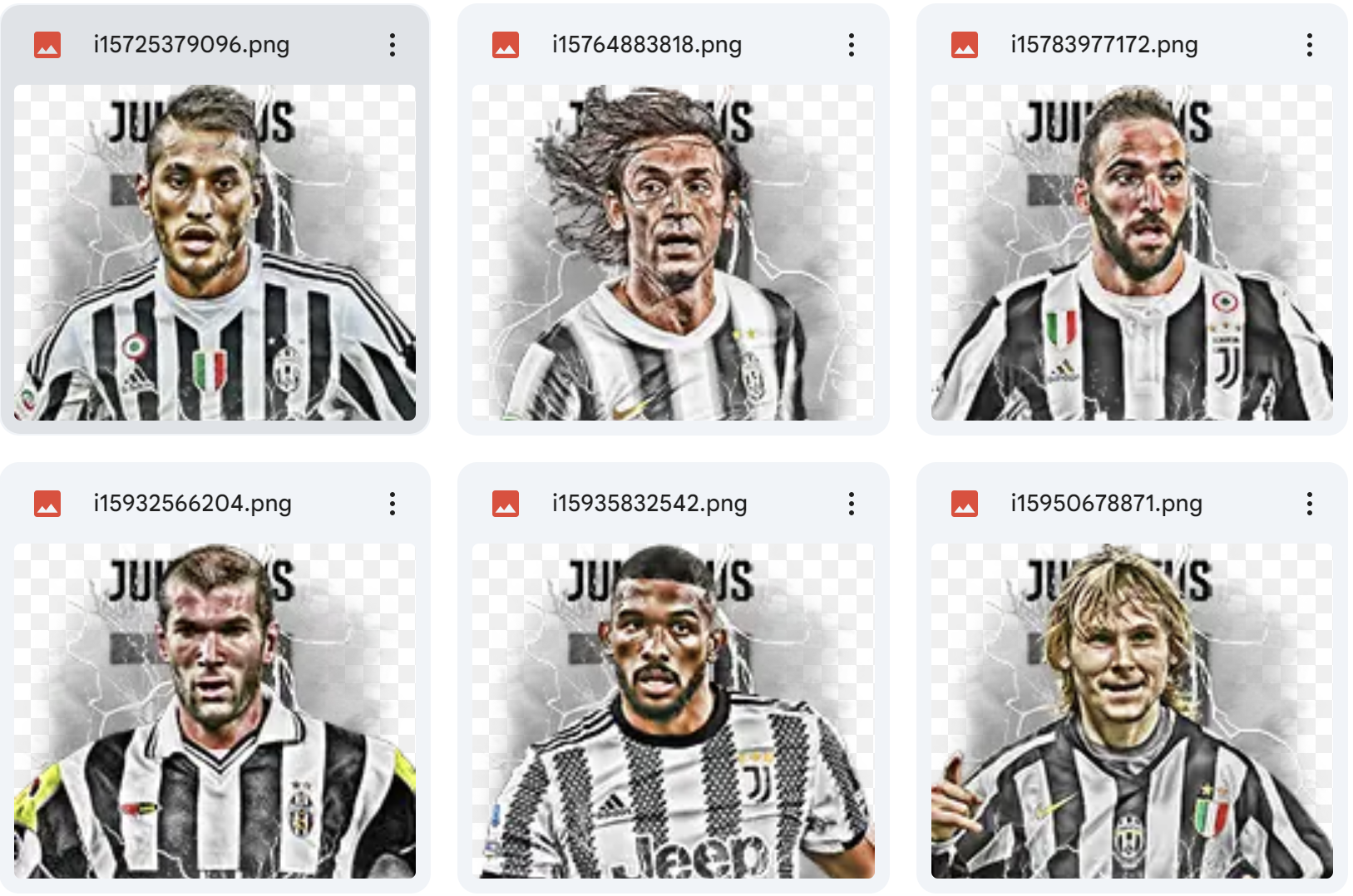 Miniface Fo4 team Juventus cực chất với đội hình All Star