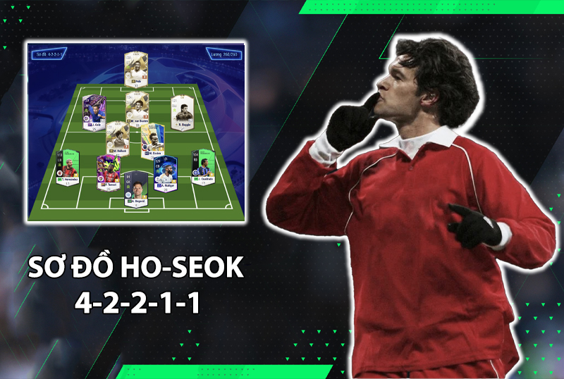 Chiến thuật FC Online : Sơ đồ 42211 của tuyển thủ Choi Ho-seok