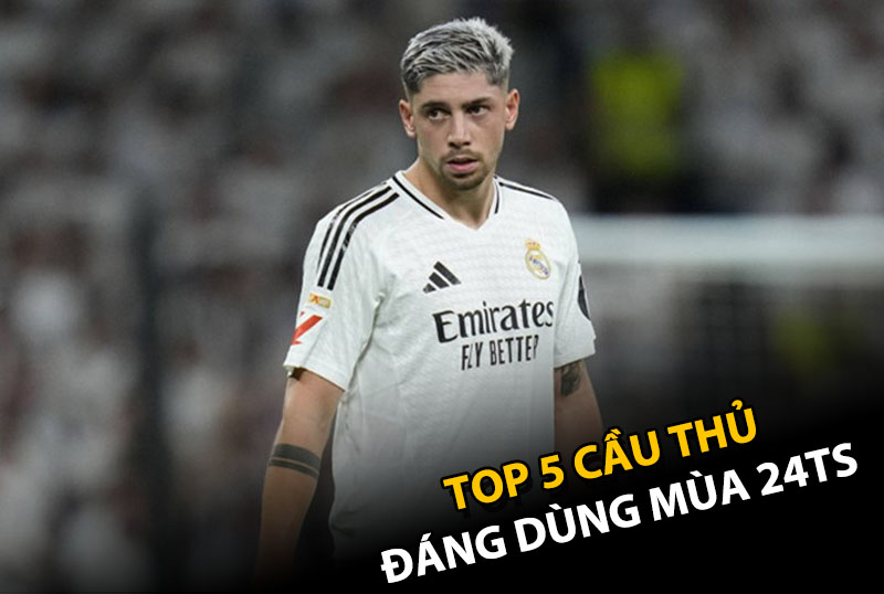 Top 5 cầu thủ đang được dùng nhiều nhất mùa 24TS trong FC Online