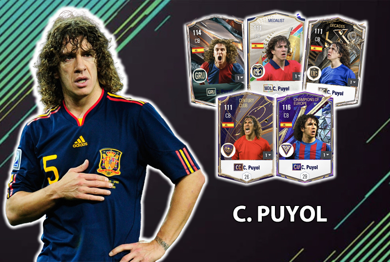 Đi tìm mùa giải tốt nhất của C. Puyol trong FC Online