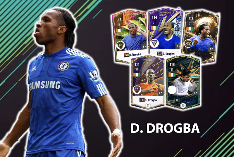 Đi tìm mùa giải tốt nhất của Didier Drogba trong FC Online
