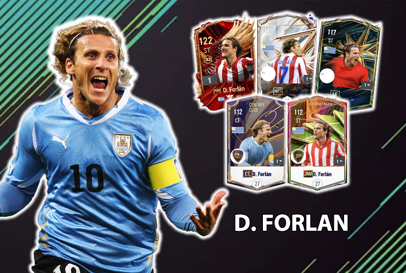 Đi tìm mùa giải tốt nhất của Diego Forlan trong FC Online