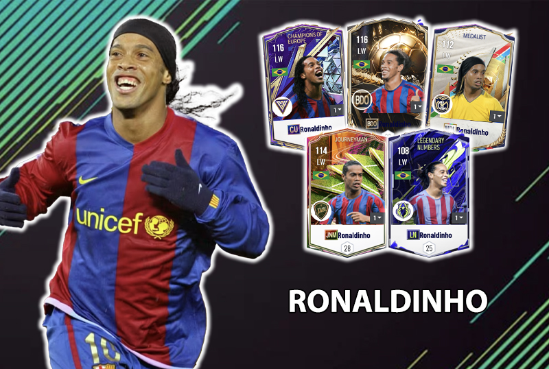 Đi tìm mùa giải tốt nhất của Ronaldinho trong FC Online