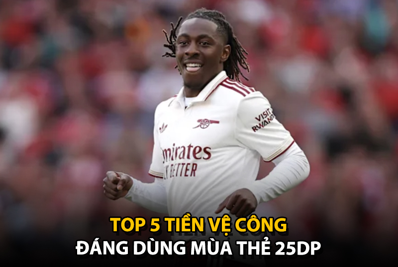 Top 5 tiền vệ công đáng chú ý mùa thẻ 25DP trong FC Online