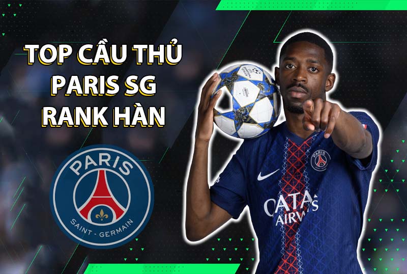 Những cái tên đáng dùng cho team color PSG trong FC Online