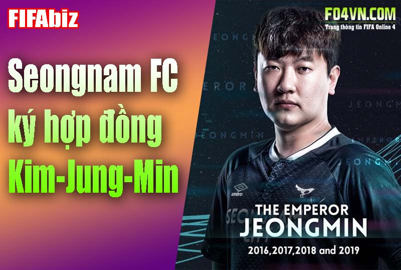 Seongnam FC ký hợp đồng với Kim Jung-min