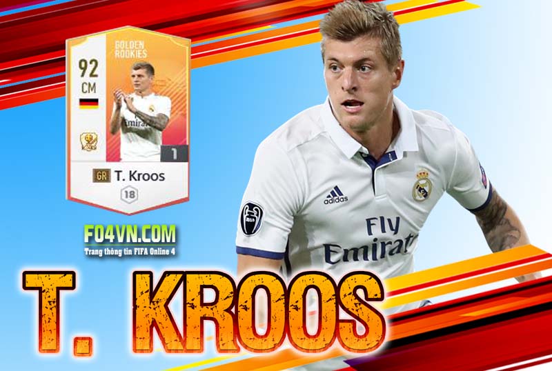 Tiêu điểm mùa GR : Toni Kroos